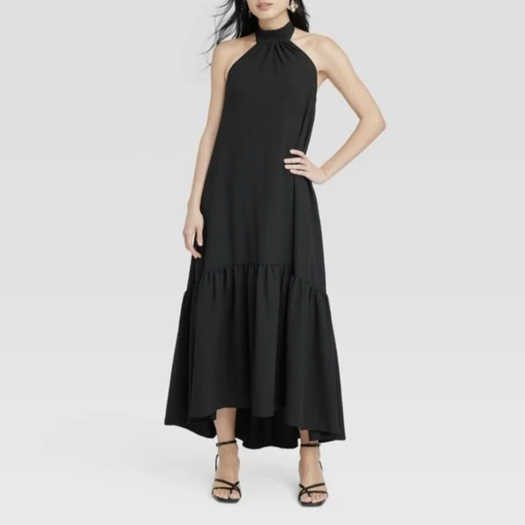 Halter Midi Dress - Picture 3 of 4